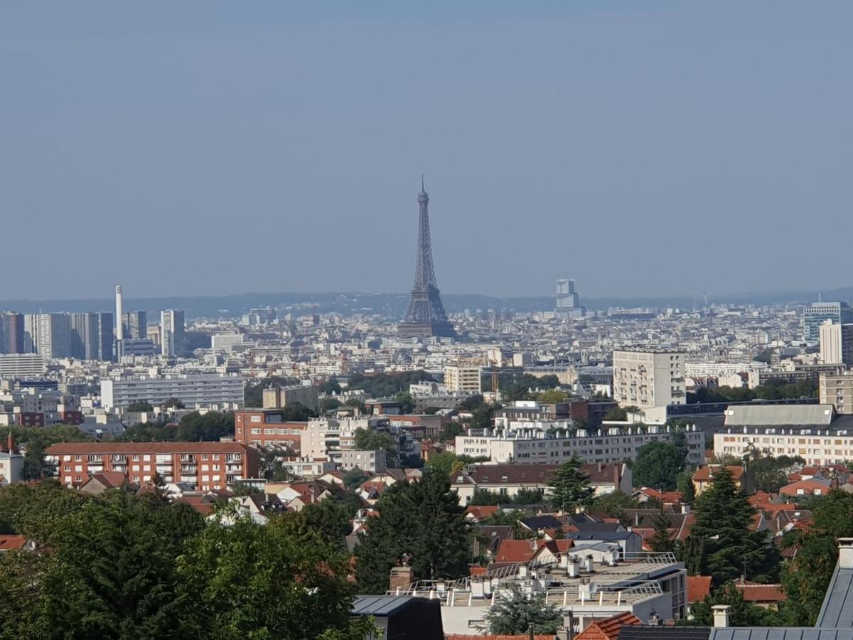 Exige Home - Charmant 2 Pieces Vue Tour Eiffel Châtillon Kültér fotó